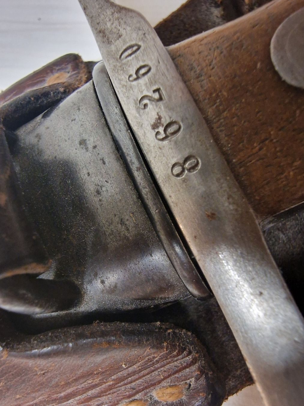 Schweizer Armee Armi bianche: Sabre baïonnette K31, Mauser, 1929, bon état pour collection – Usato da La Chaux-de-Fonds venduto da Ric_m628 1