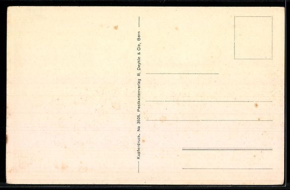 Cartoline postali: AK Schüpbach, Ortspanorama mit Emme – Usato da Berlin venduto da bartko-reher 1
