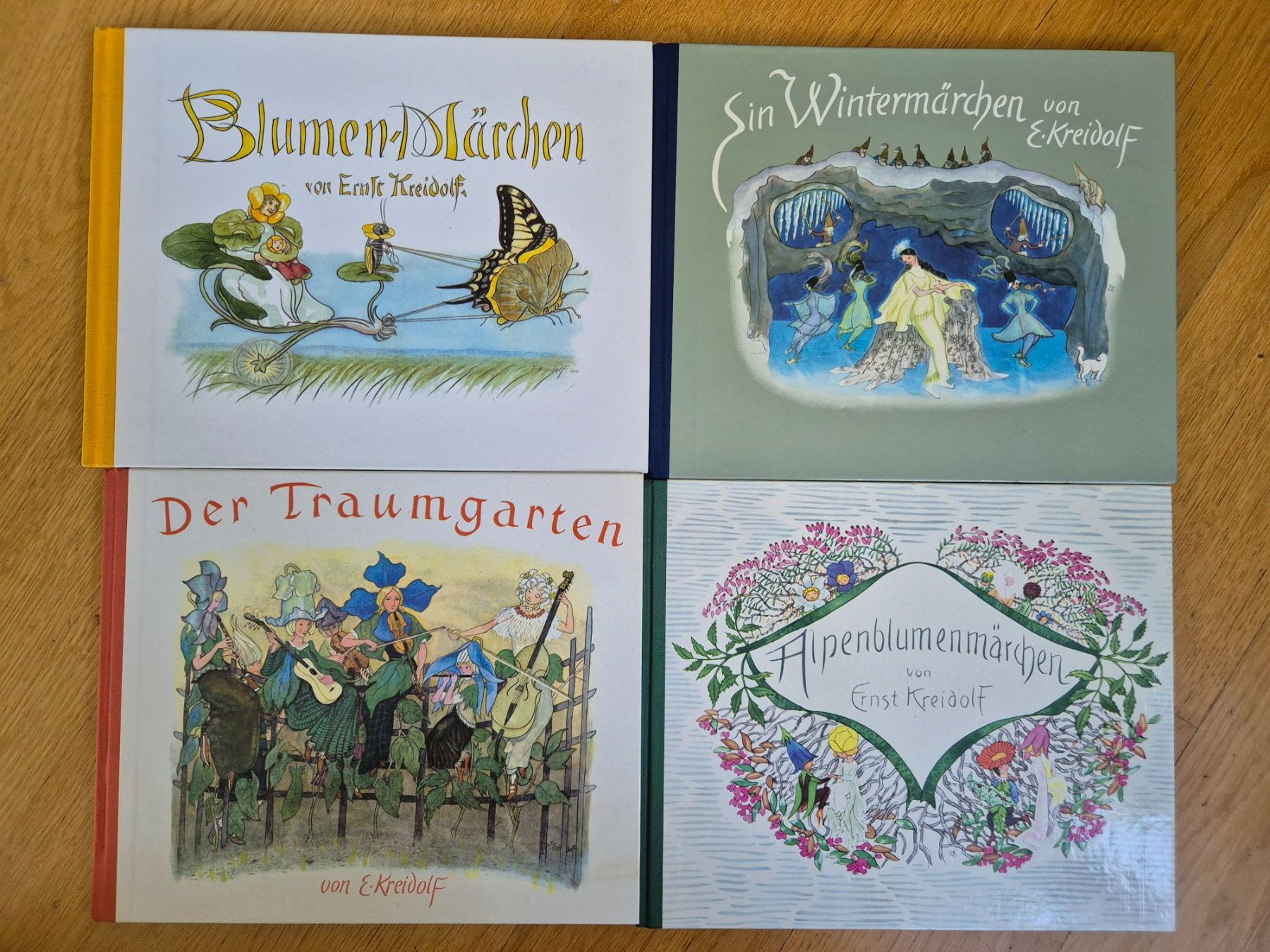 Libri: Ernst Kreidolf. 4 Märchen – Usato da Adliswil venduto da Al05