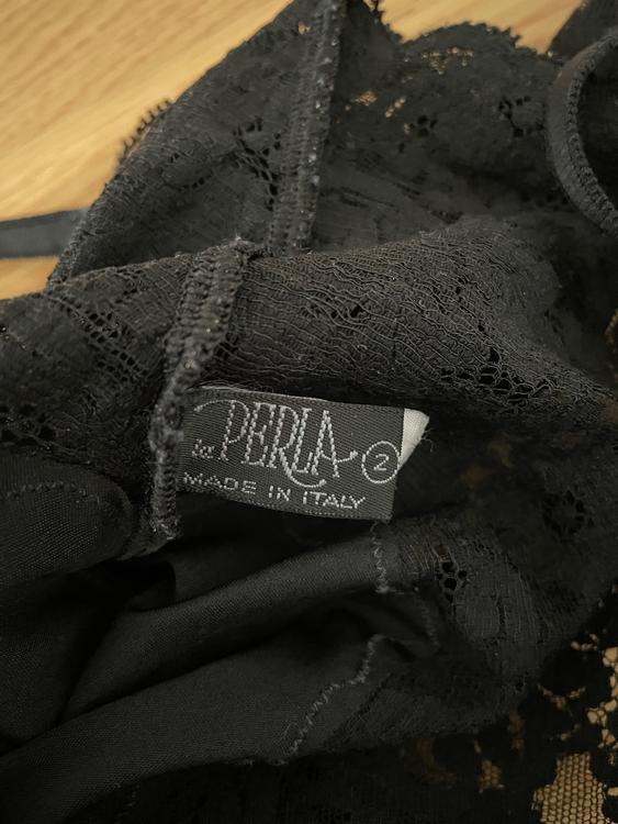 La Perla Dessous Body Spitzen Schwarz S