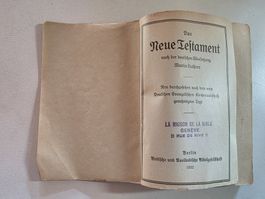 Neues Testament und Psalmen - 1932