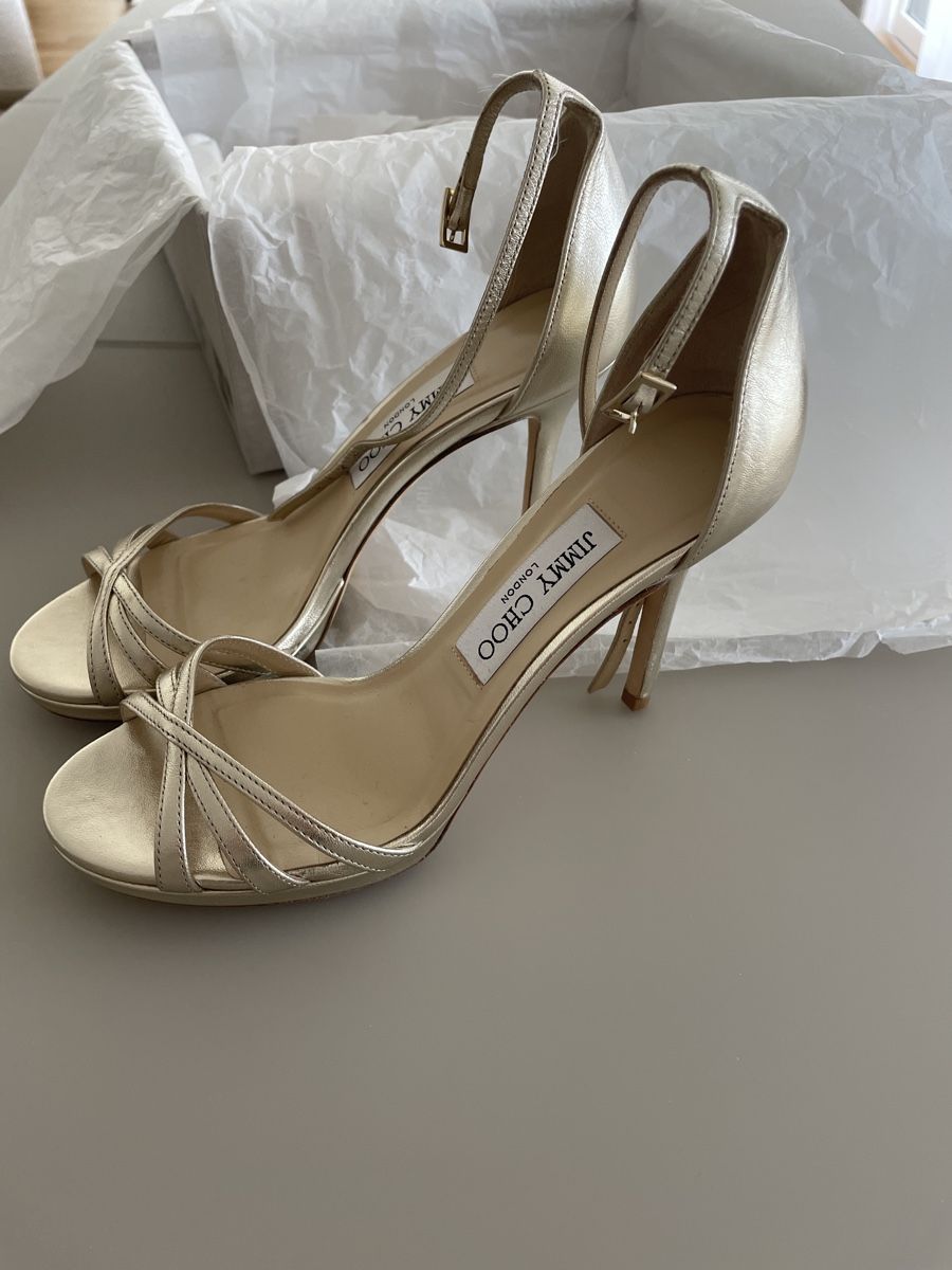 Jimmy Choo Scarpe da donna: Jimmy Choo Dinda 100 (37.5) – Usato da Au ZH venduto da use_jgn2 4