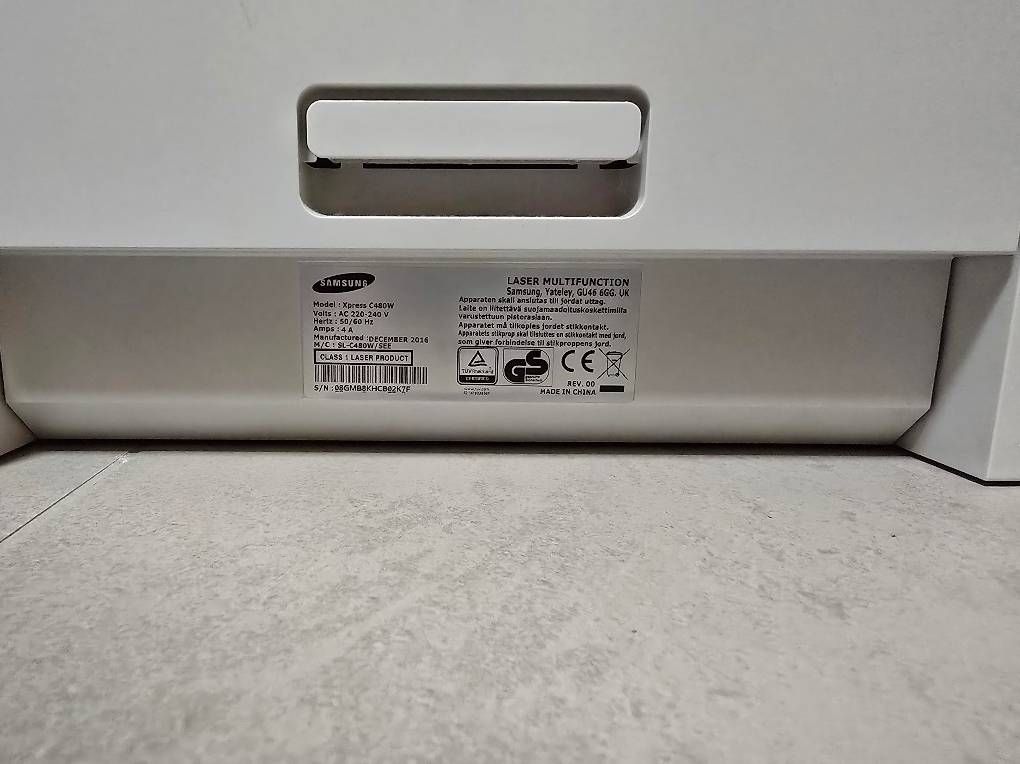 Samsung Drucker: Samsung Xpress C480W Farblaser-Multifunktionsdrucker (WLAN) – Gebraucht aus Würenlos von Xperts 2