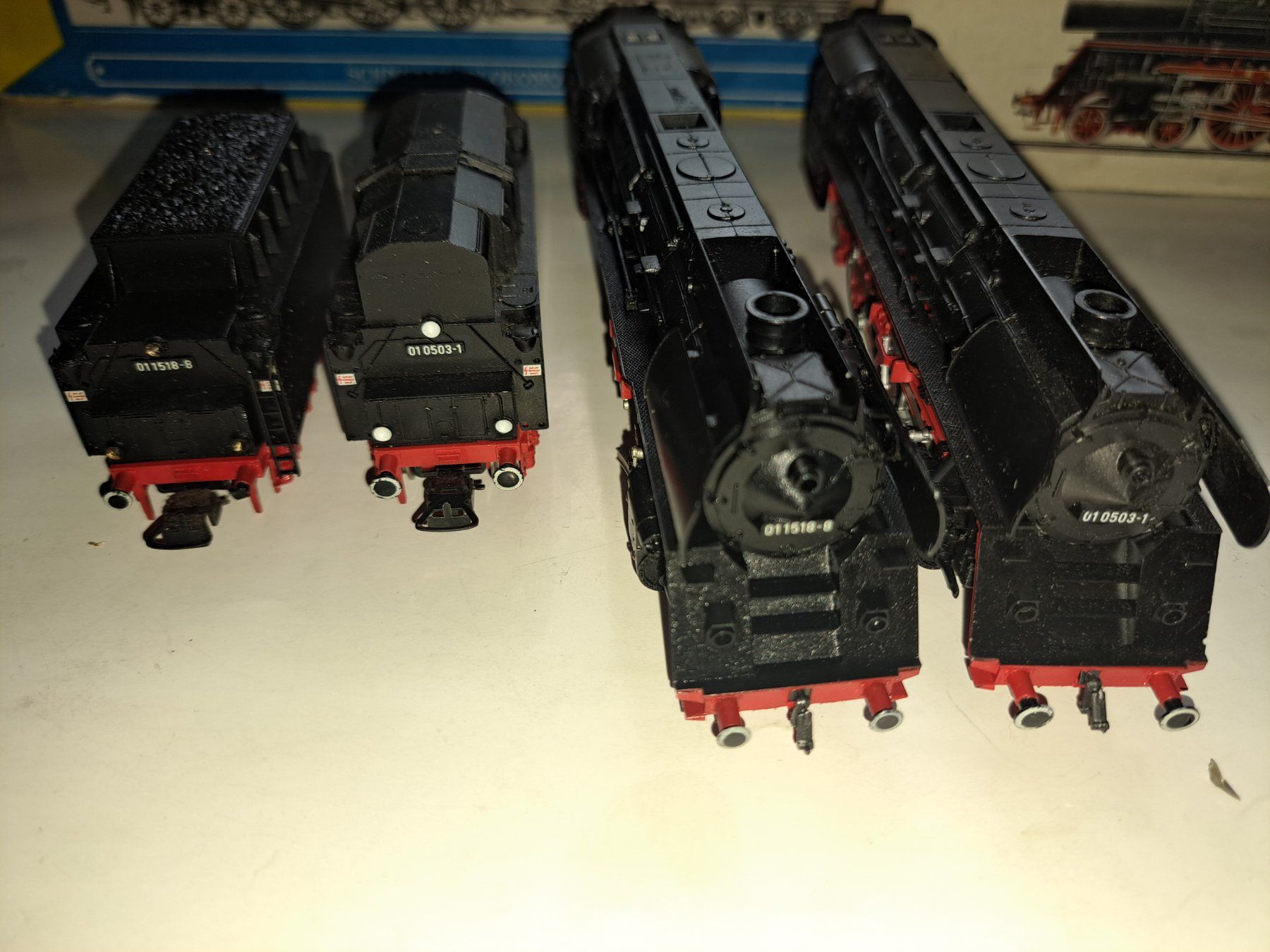 Piko Modellini di ferrovie: Piko Dampflok BR 01 5 , 2 mal – Usato da Schwanden GL venduto da roerich20