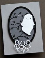 Poppy Stamps 4er Set  ** Halloween Assemblage **