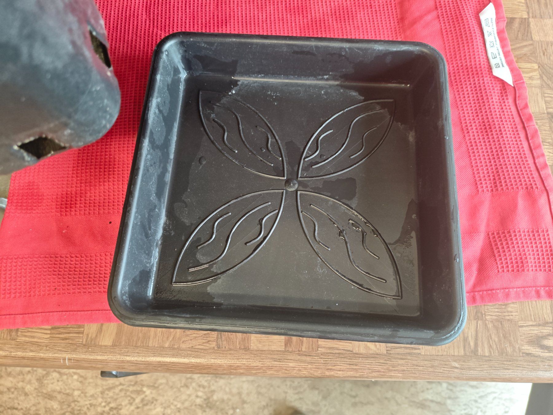 Vasi per fiori: Quadratischer Kunststoff-Pflanztopf 24cm – Usato da Dübendorf venduto da tho_v2cs 1