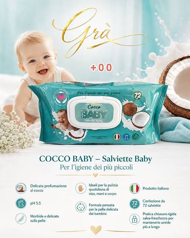 Lotti & Set di vestiti: Salviette neonato cocco – Nuovo e nell'imballaggio originale da Contone venduto da AnnaShop26