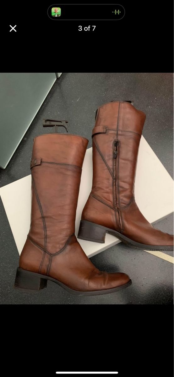 Scarpe da donna: Leder Stiefel von Globus. Leather boots Gr. 41 – Usato da Duggingen venduto da AlexFlomi 2