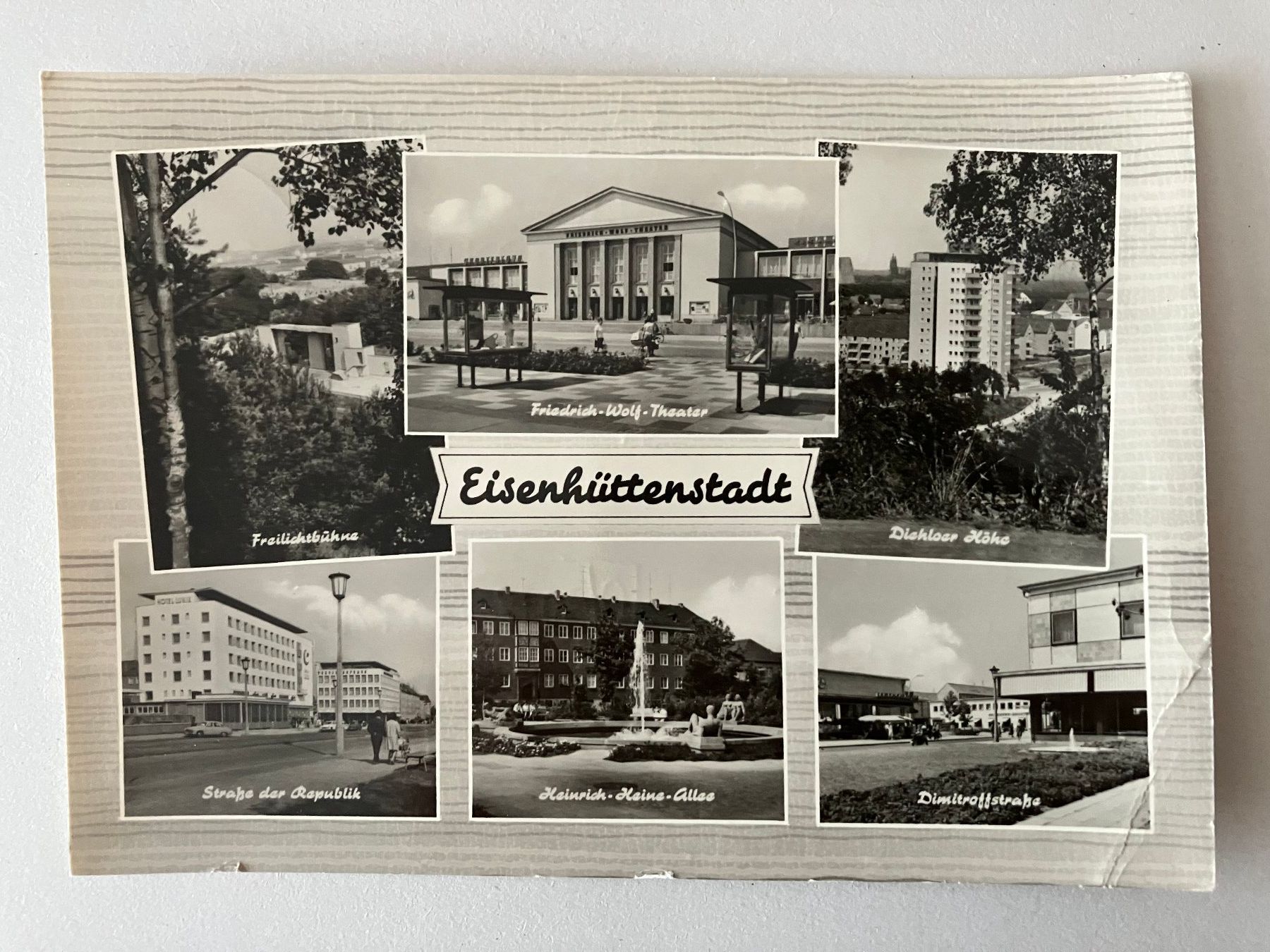 Cartoline postali: Ansichtskarte DDR – Usato da Bolligen venduto da Isebo