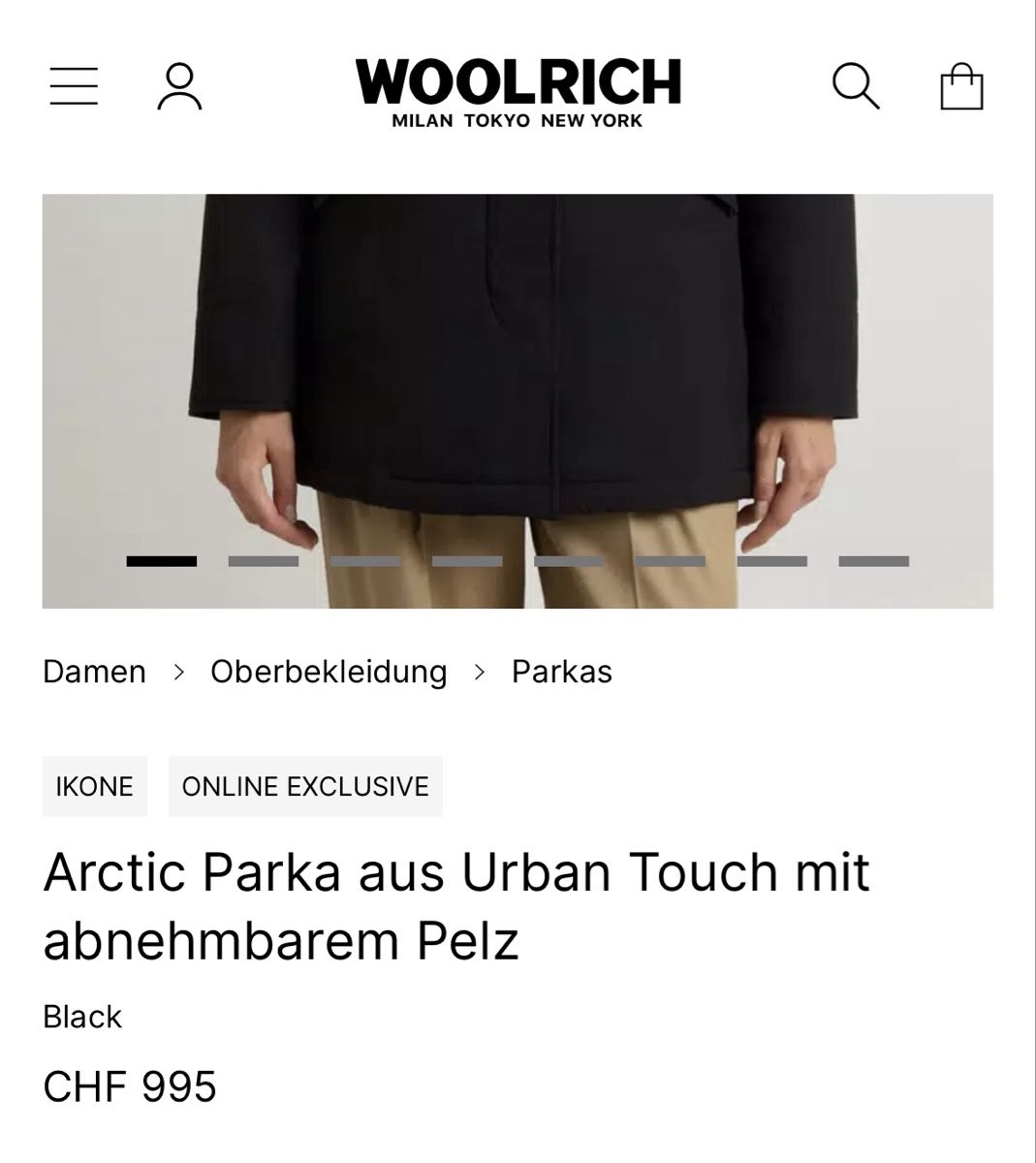 Woolrich Cappotti: Arctic Parka Woorlich size xs – Usato da Taverne venduto da Lisamu18 7