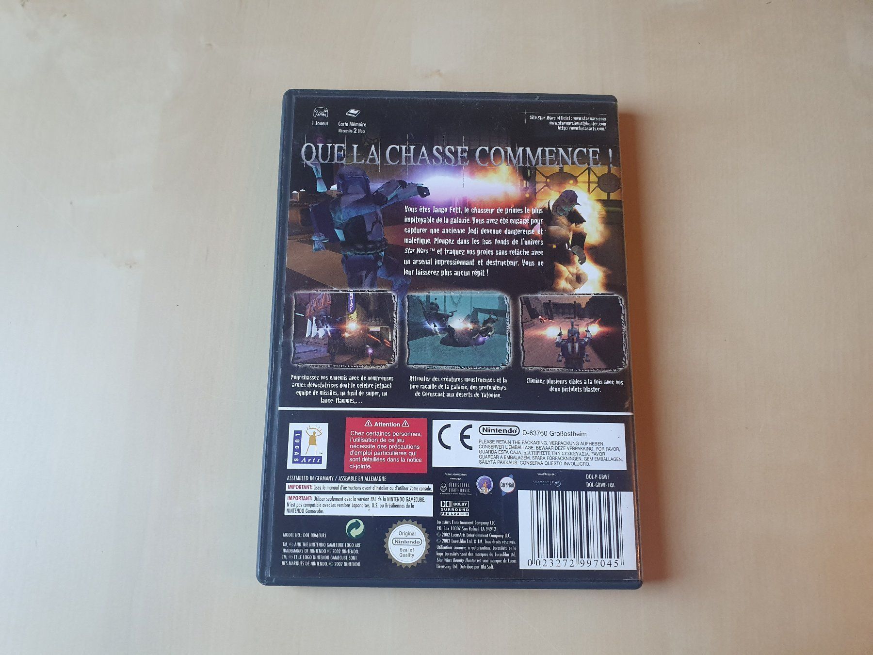 Nintendo Giochi: Star Wars Bounty Hunter FRA – Usato da Stansstad venduto da collectorsshop 1