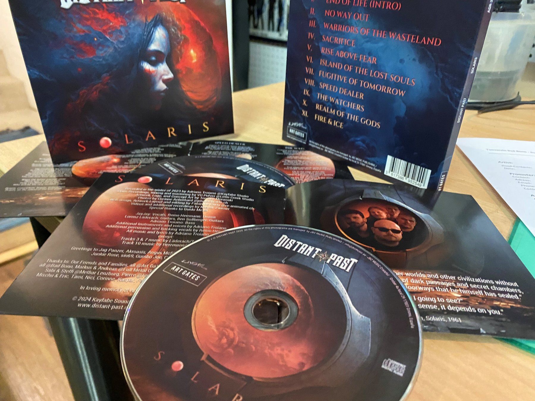 CDs: Distant Past - Solaris CD, Iron Maiden, Judas Priest – Neu und originalverpackt aus Kaufdorf von Atevileye 5