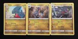Gible, Gabite & Garchomp Set - Pokemon TCG