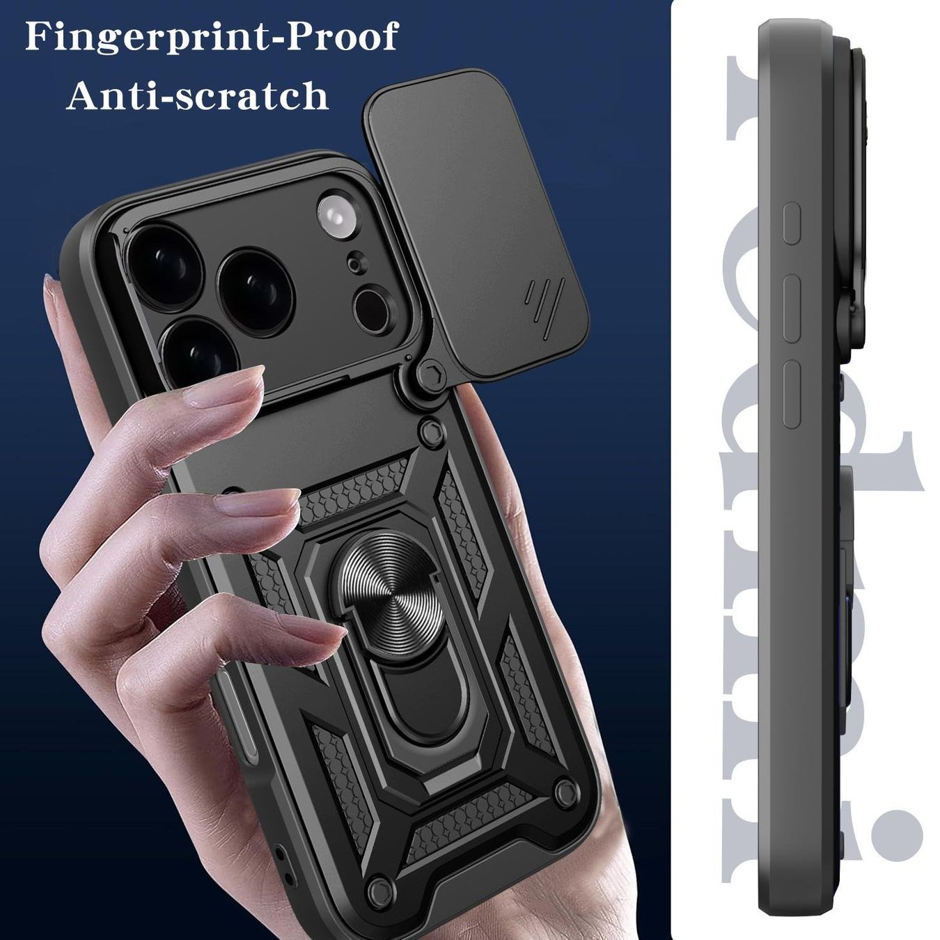 Cover & Protezioni schermo: iPhone 17 PRO Hülle Cover Ring Case Etui Coque Tasche Robust – Nuovo e nell'imballaggio originale da Volketswil venduto da coverandmore 5