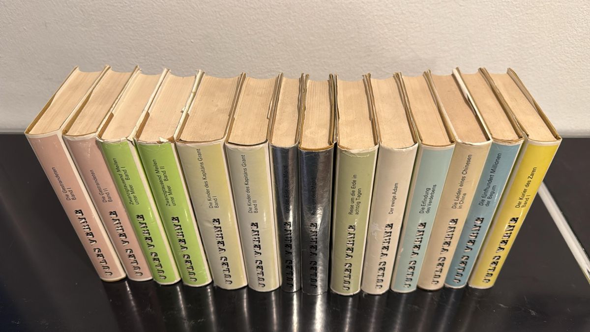 Libri: Jules Verne Sammlung, 13 Bände – Usato da Luzern venduto da Woodbee44 1