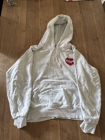Hoodie Carhartt WIP grau Logo Herz Grösse S