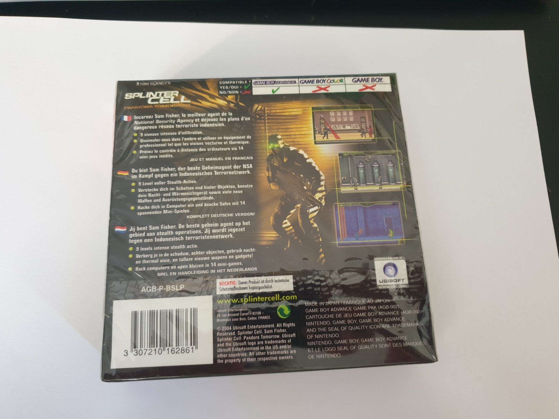 Jeux: Tom Clancy's Splinter Cell Gameboy Advance / GBA / Sealed – Neuf avec emballage d'origine à Rain par Rou_z26r 1