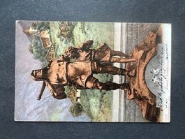 AK 1906 Altdorf Telldenkmal gelaufen (G3618)