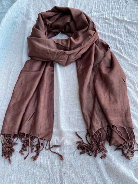 Foulards, Tücher & Schals: PASHMINA SCHAL BRAUN – Neu und originalverpackt aus Honau von sainj 1