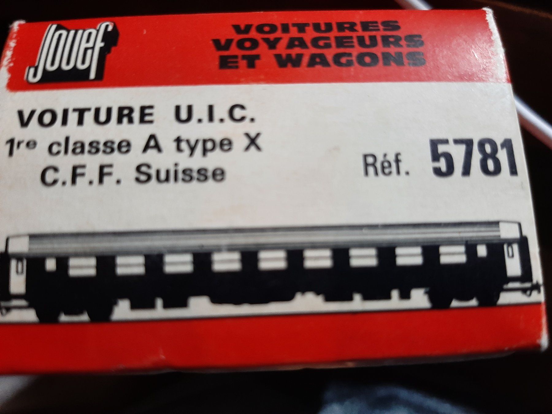 Jouef Modellini di ferrovie: JOUEF 5781 SBB/ CFF 1CL – Usato da Avully venduto da RIVALIS 6
