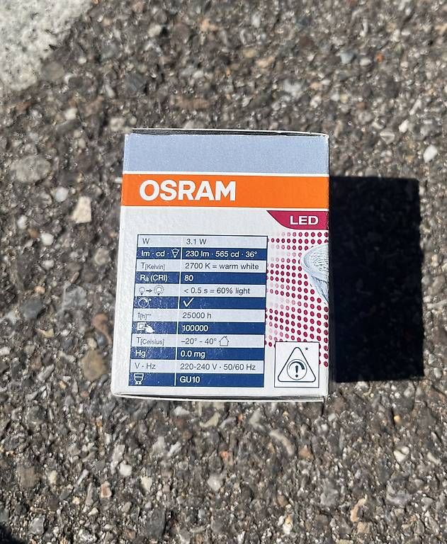 Lampade: OSRAM LED Lampe – Usato da Muri b. Bern venduto da Merliner01