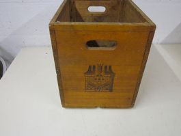 Feldschlössen Holzharassen Caisse Bois 1960 Vintage Beer