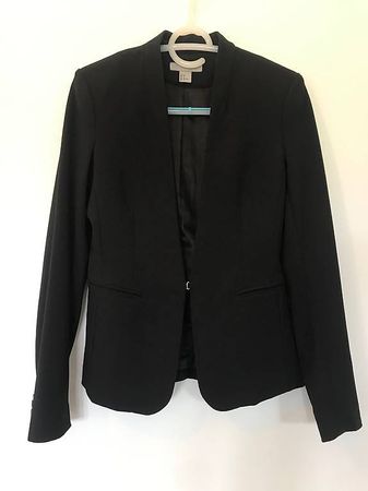 Blazer von H&M, Schwarz, Damen 34