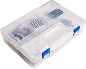 Kit di costruzioni: 38-teiliger Arduino Prototyping Kit in Komponentenbox NEU – Nuovo e nell'imballaggio originale da Illnau venduto da diy-shop 1