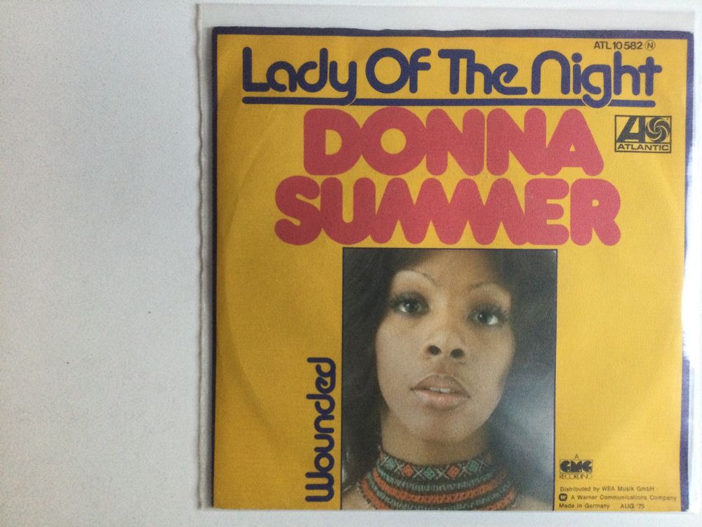 Donna Summer Single - Lady Of Night | Kaufen auf Ricardo