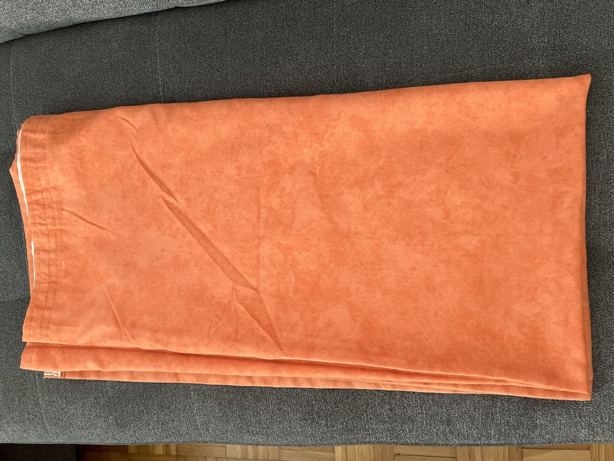 Vorhänge: Vorhang orange  1 Stk – Gebraucht aus Siebnen von toshi123