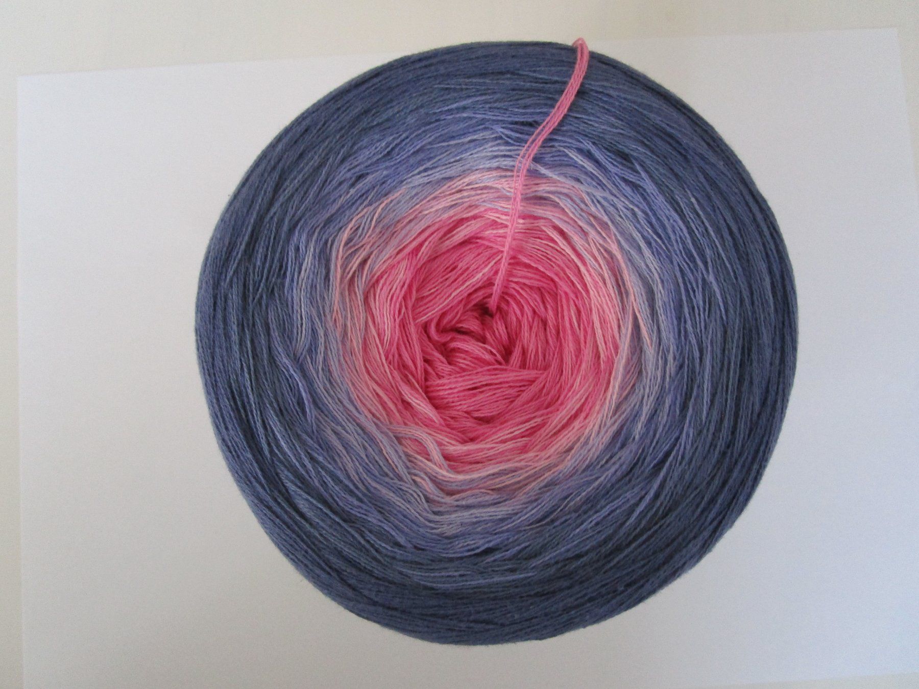 Wolle: Strickgarn,  100% Baumwolle, Bobble 200 g (Nr.35) – Neu (gemäss Beschreibung) aus Ursenbach von gruenblau 3