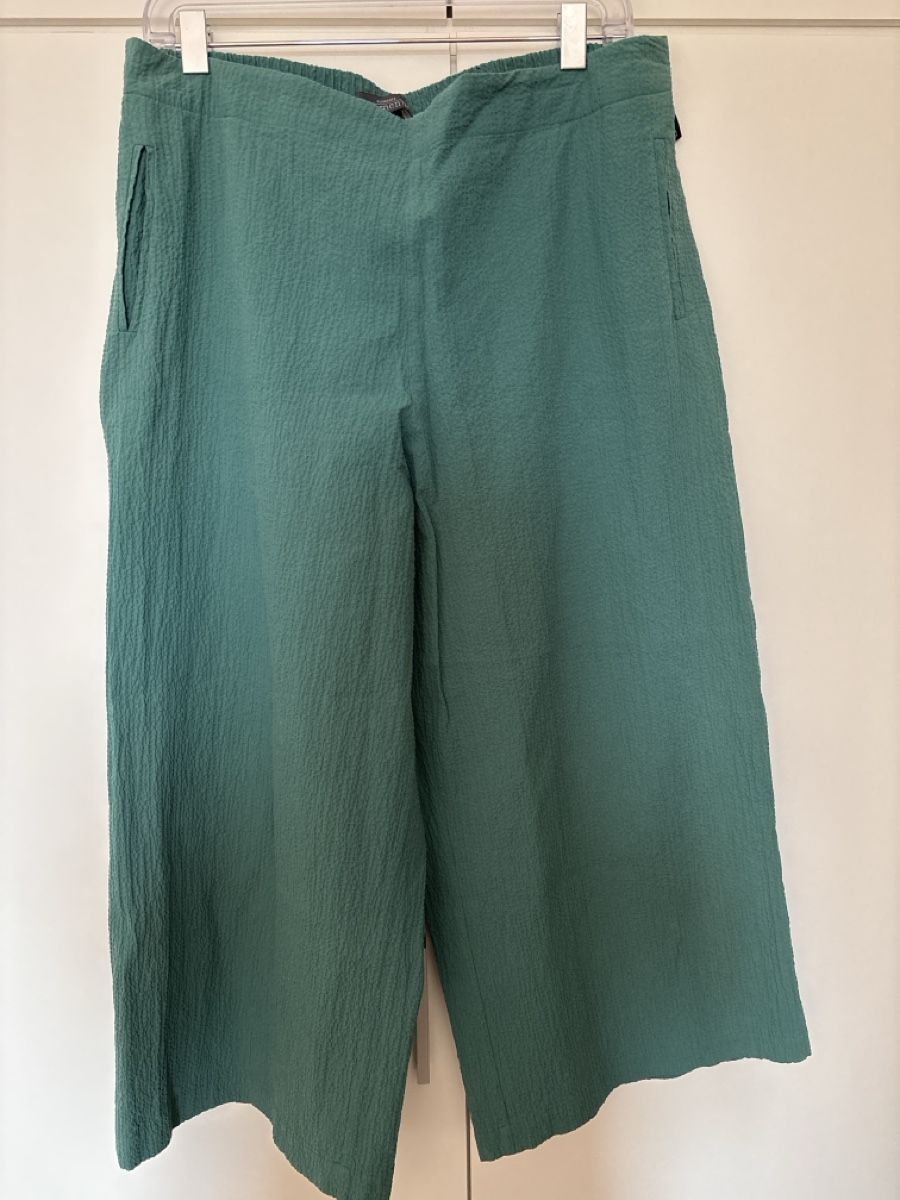 Hosen: Clemente Hose Gr.5, Grün, 99% Baumwolle, Top! – Gebraucht aus langenthal von rundholz7