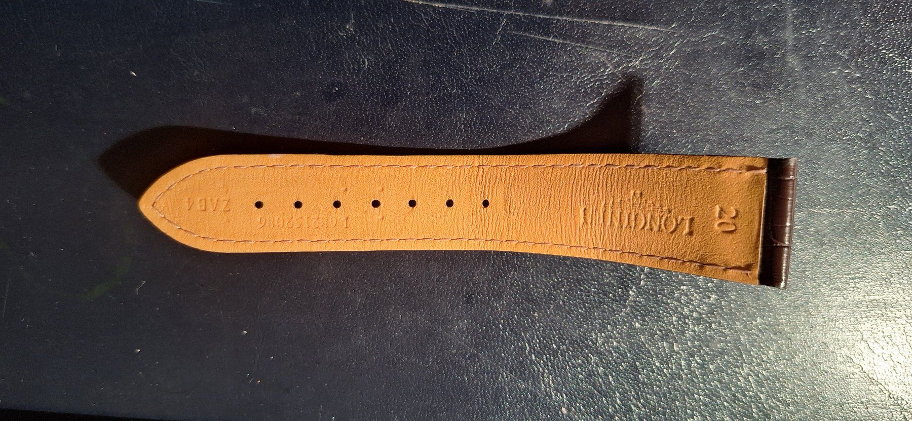 Longines Uhren: Original Longines Alligatorlederband – Gebraucht aus Neuhausen von Kloti21 4