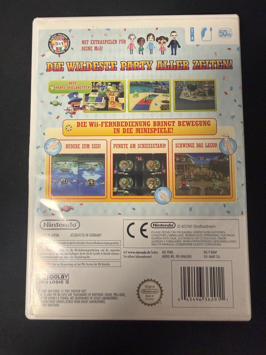 Nintendo Giochi: Mario Party 8 - Wii – Usato da Pont-de-la-Morge venduto da Darfal 2