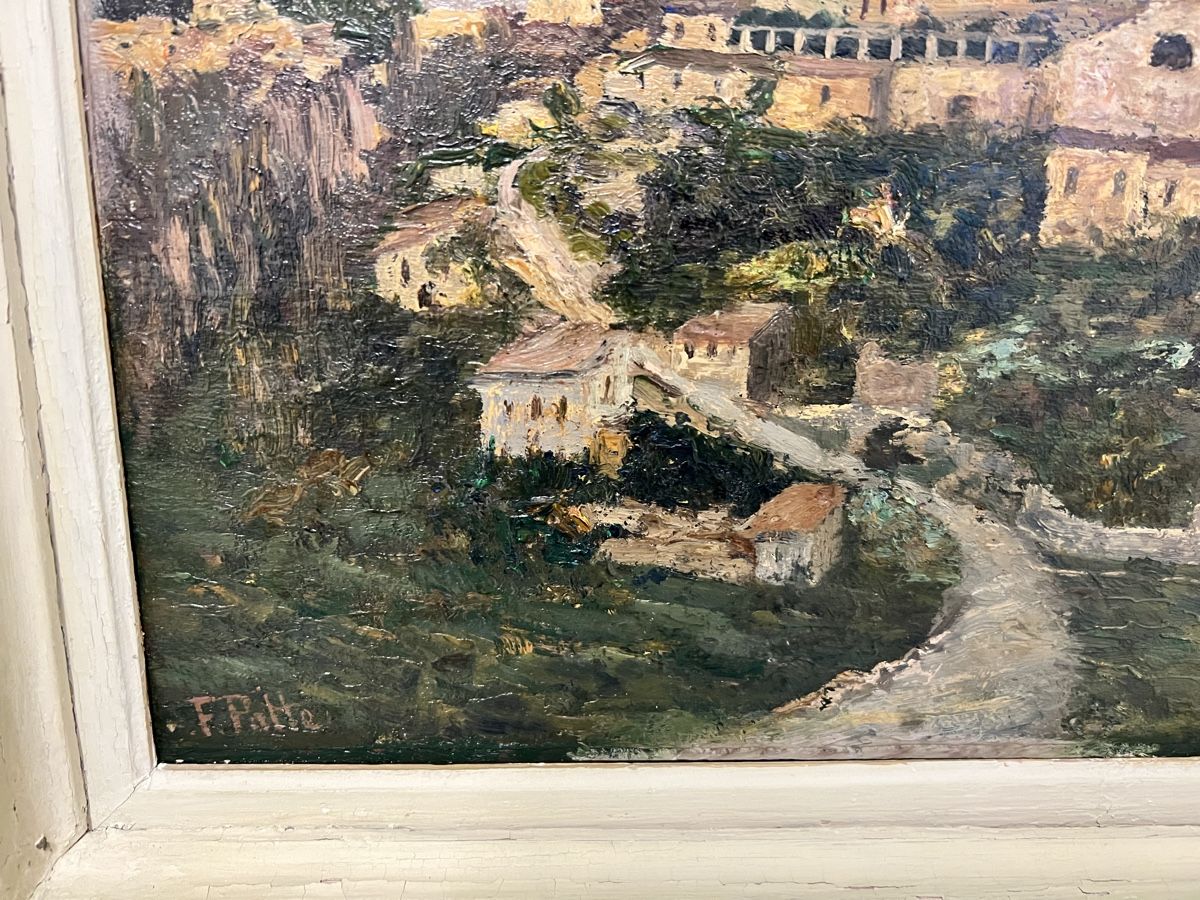 Tableaux: Fernand Patte 1857-1946 Gemälde Nice Landschaft – D'occasion à Hombrechtikon par vespa1954 3