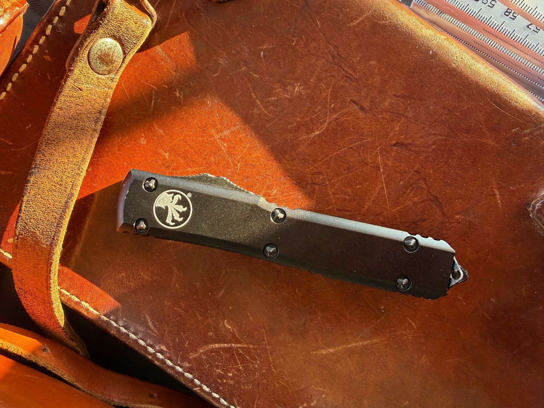 Taschenmesser: MICROTECH CUSTOM – 5 CM M390 – UNIKAT – Gebraucht aus Reinach AG von Rousseau_J 2