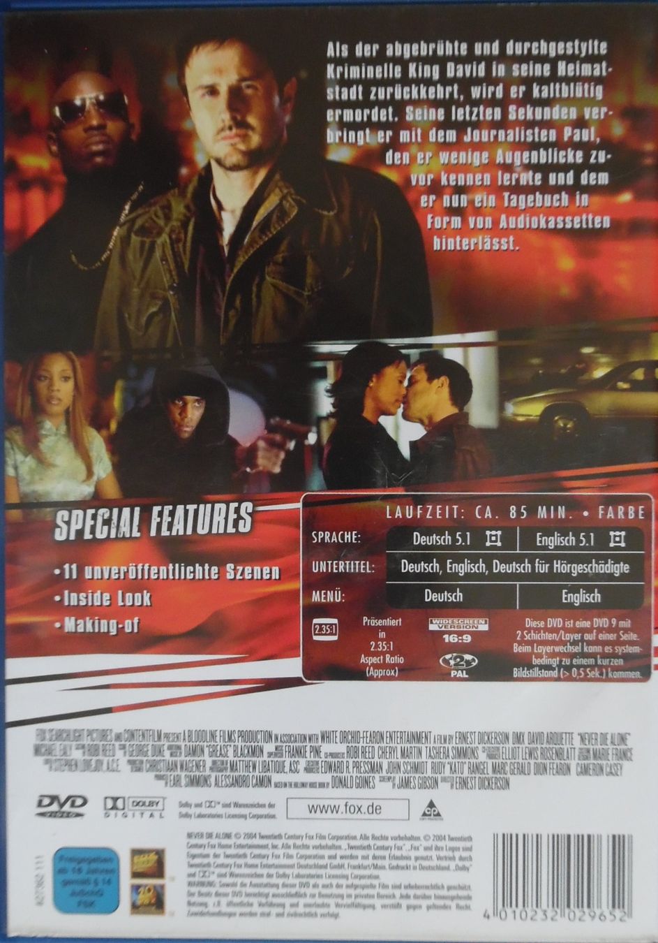 Tous les DVDs: Never Die Alone – D'occasion à Bellinzona par Luna093 2