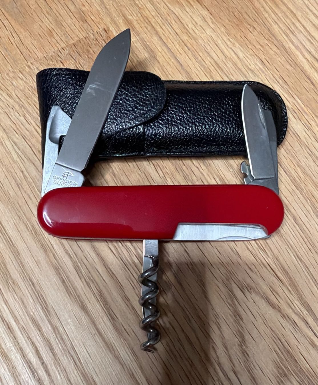 Victorinox Coltelli tascabile: VICTORINOX SACKMESSER SAURER MIT ETUI – Usato da Zürich venduto da Frei-Occasionen 1