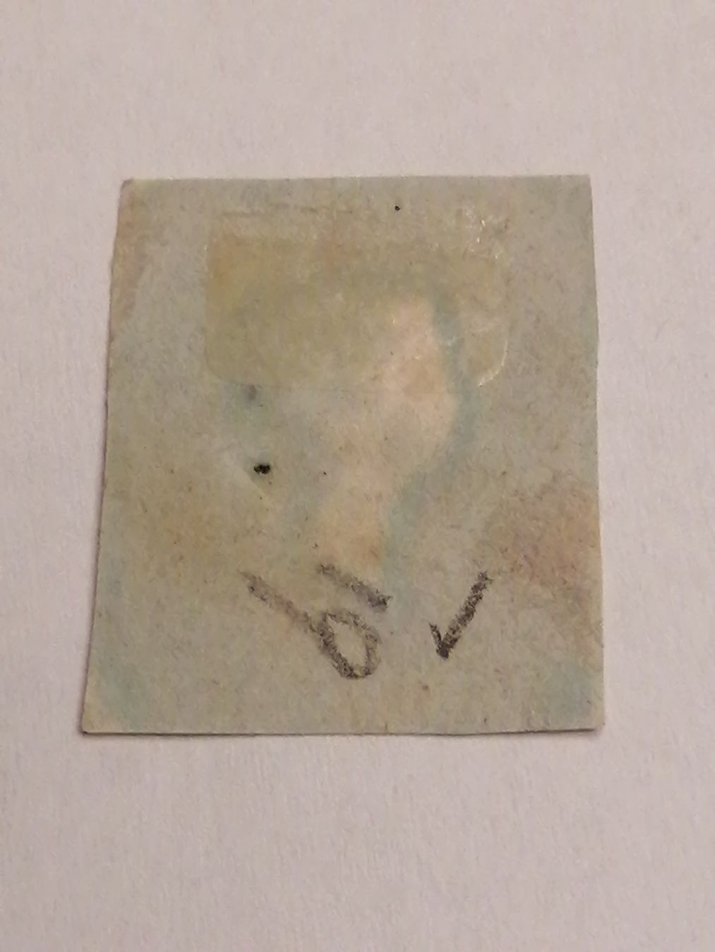 Alle Briefmarken: One Penny Red 1841, Platte 19 – Gebraucht aus Happerswil von tschergi 1