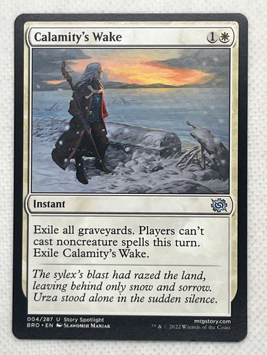 Magic The Gathering Carte collezionabili: Magic the Gathering: Calamity's Wake BRO – Usato da Hinterkappelen venduto da Kim1992