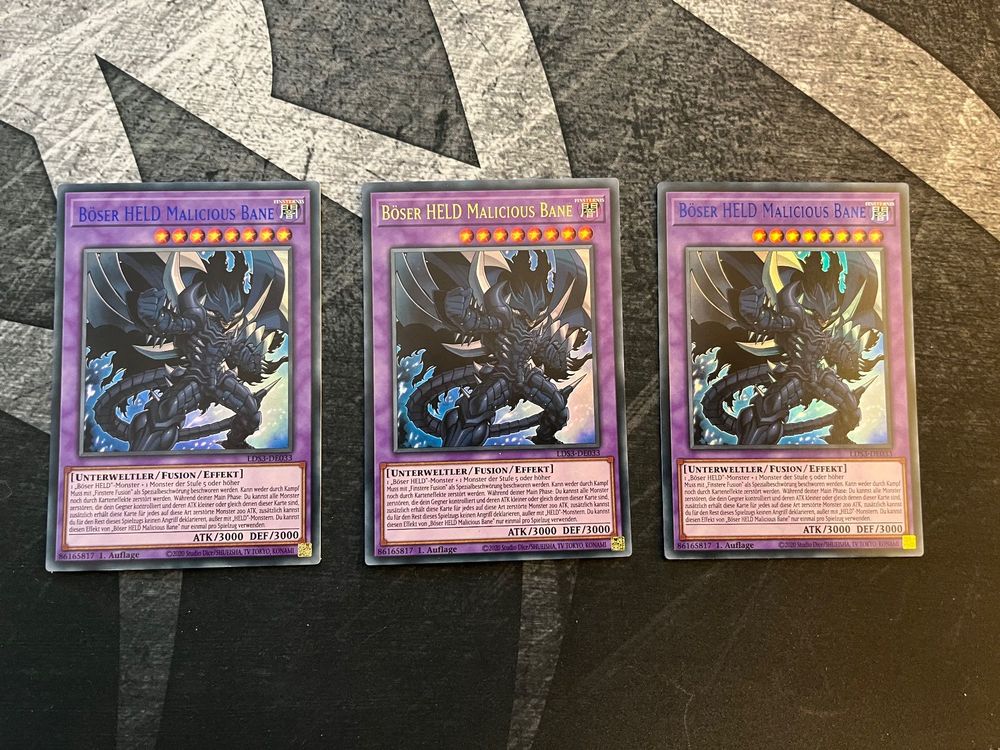 Böser HELD Malicious Bane (LDS3-DE033), Ultra Rare (x3) 1