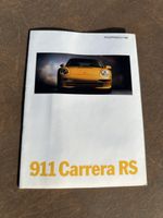 Prospekt: Porsche 993 Carrera RS - rar - französisch