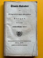Staats-Kalender des Eidgen. Standes Aargau für das Jahr 1844
