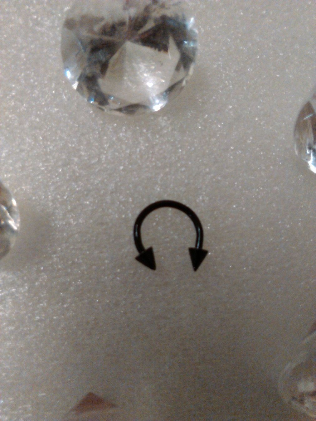 Piercingschmuck: EDELSTHAL NASENPIERCING;SCHWARZ – Neu (gemäss Beschreibung) aus Basel von bijoutrie_4 3