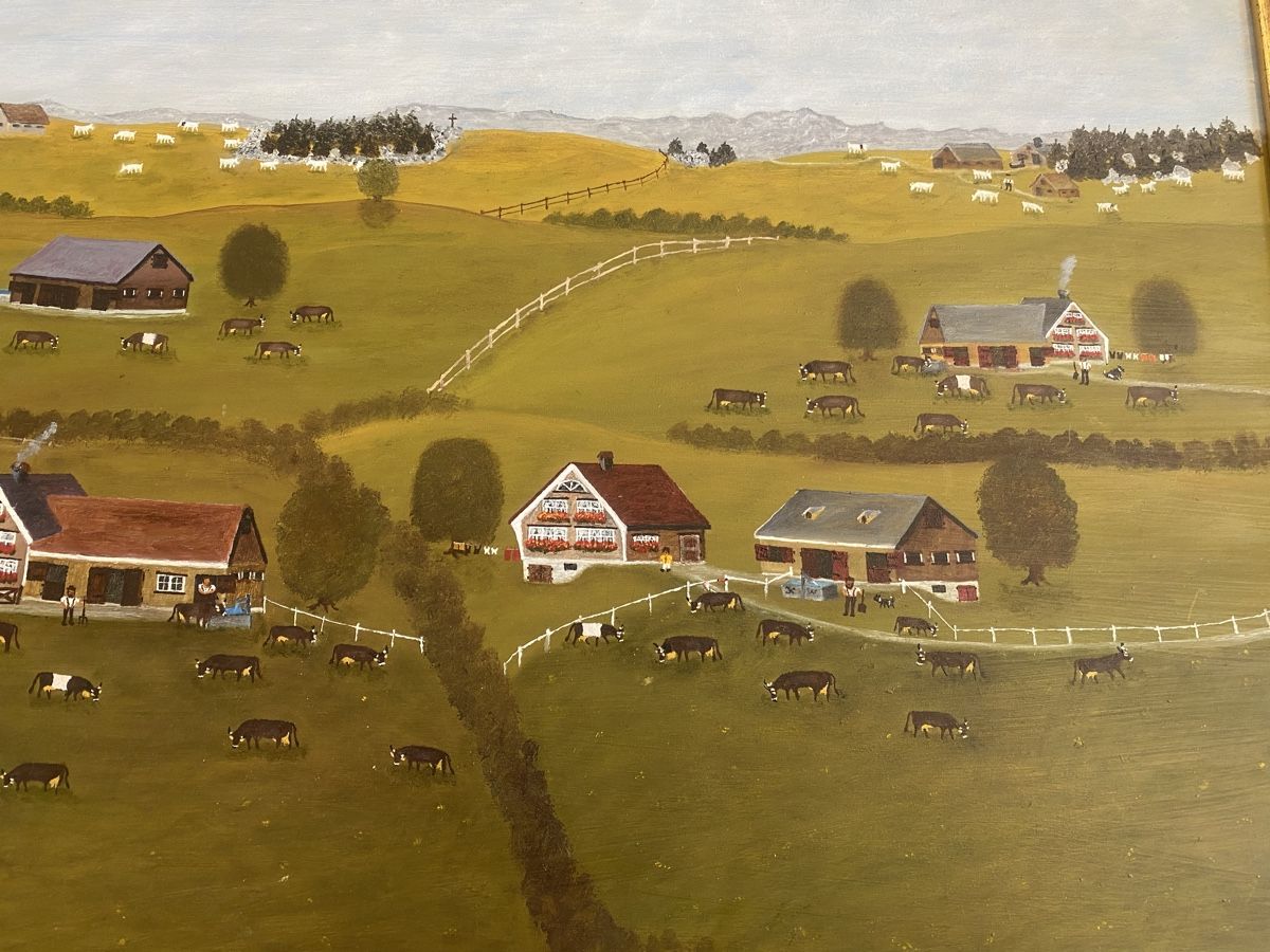 Dipinti: APPENZELLER BILD  2016 KARL WILHELM – Usato da St. Gallen venduto da Goldband 2