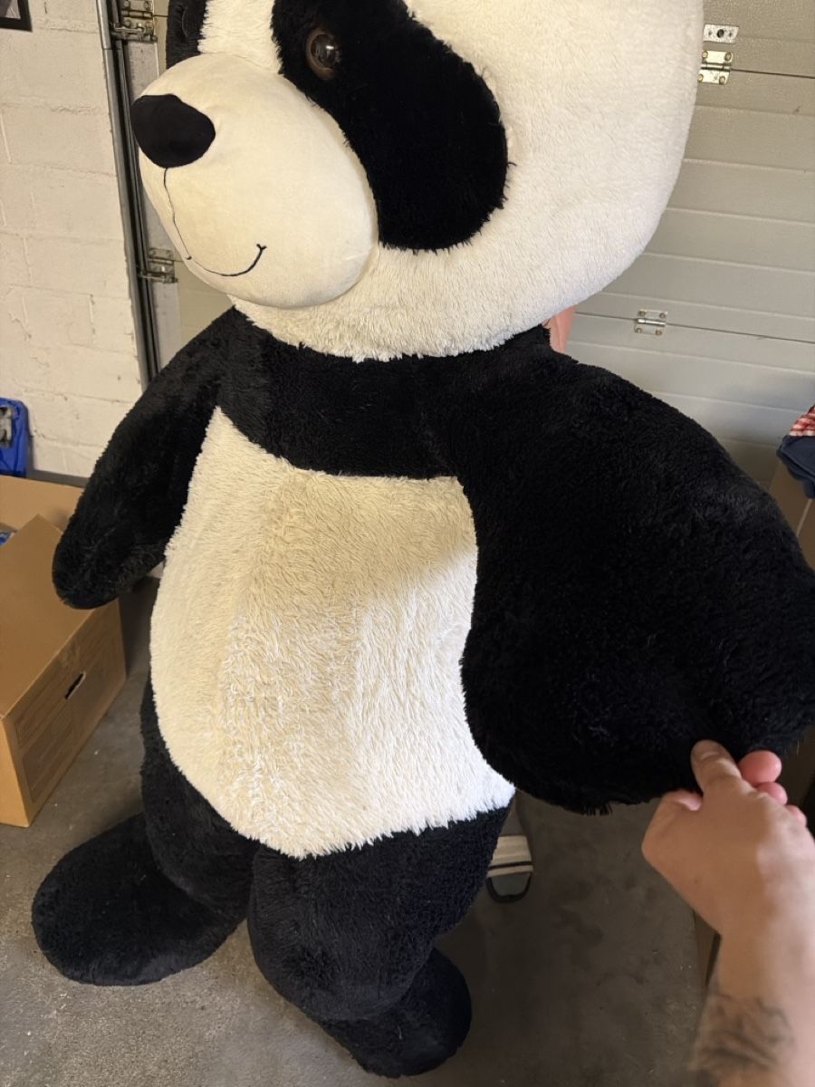 Migros Giocattoli: Riesen Panda Plüschtier,Kuscheltier, 190cm – Usato da Rotkreuz venduto da perlengott 4