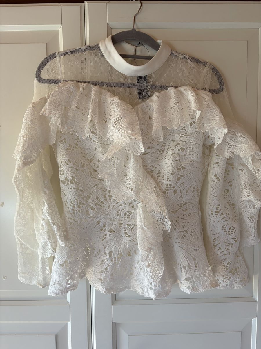 Camicette: Elegant White Blouse – Nuovo (secondo la descrizione) da St.Josefen venduto da lop_lh8d 3