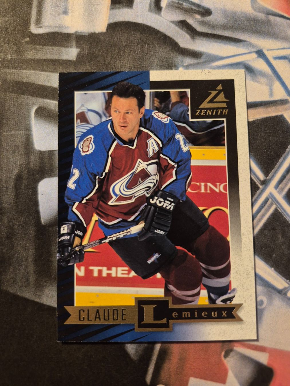 NHL Carte collezionabili: NHL Claude Lemieux Colorado Avalanche – Usato da Treiten venduto da Sauber73