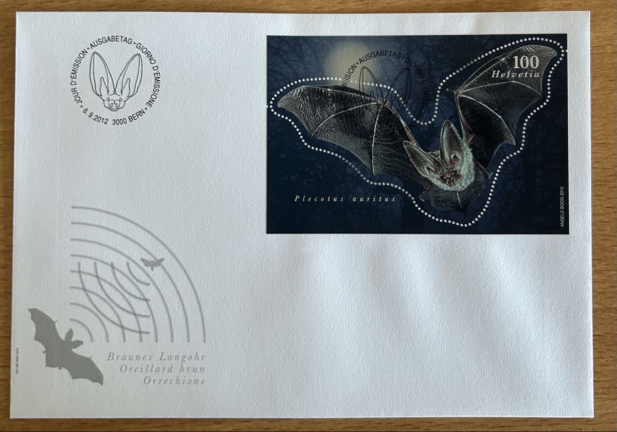 Tutti i francobolli: FLEDERMAUS FDC Ersttagsbrief 2012! – Nuovo (secondo la descrizione) da Wil ZH venduto da uhe_nw6s