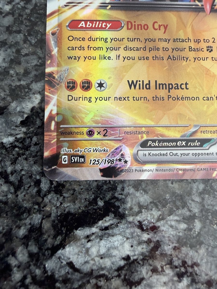 Pokémon Carte collezionabili: Pokémon Koraidon ex 125/198 – Usato da Liestal venduto da arl_6tv7 1